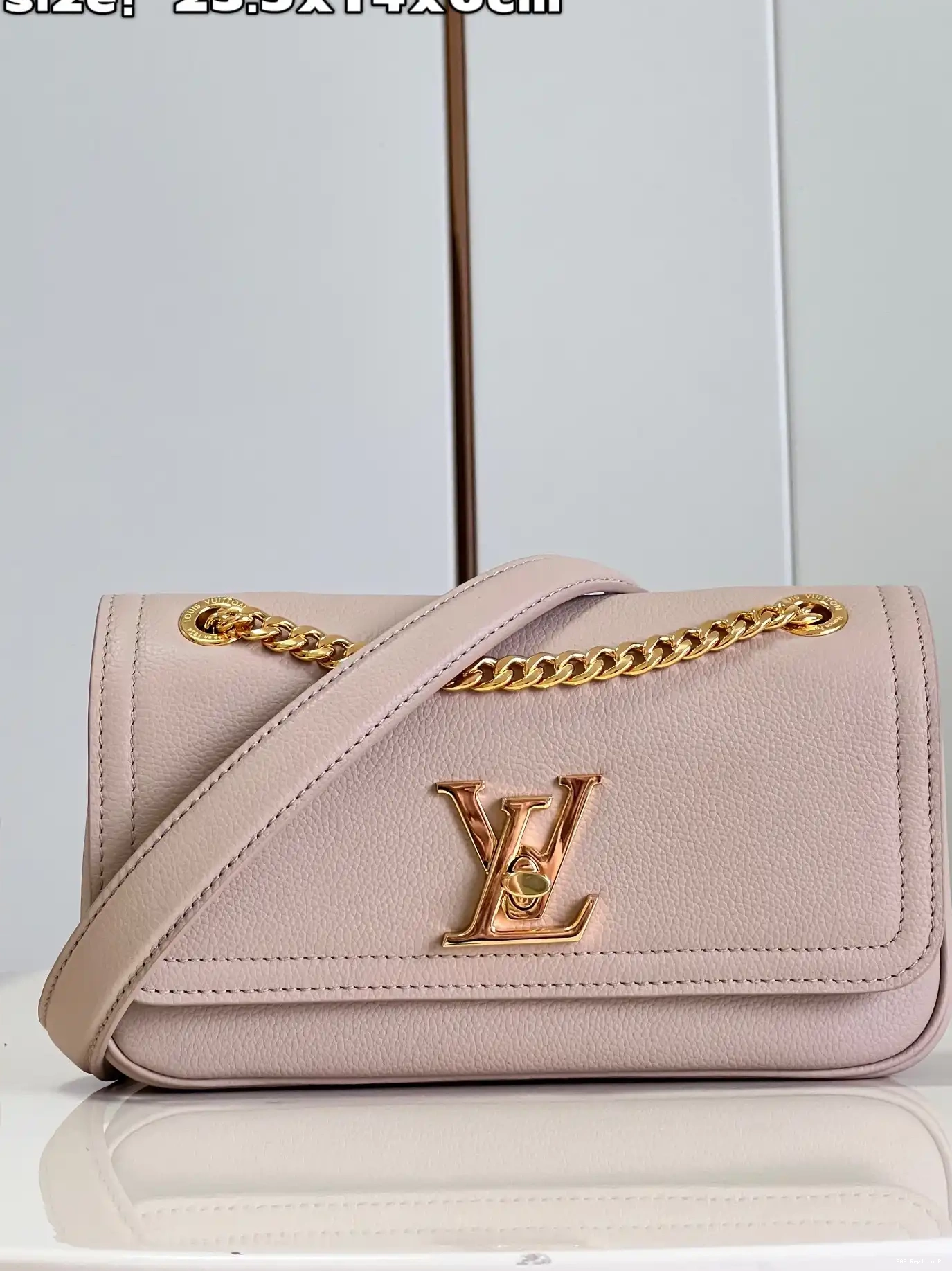 Aaa replica bags cm LOUIS TWIST-23.5*14*6 VUITTON 0520